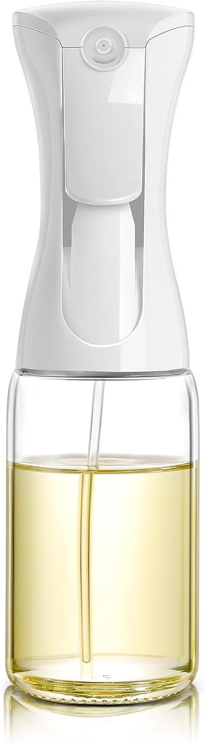 Oil Sprayer for Cooking, Fan Spray, Refillable, Non-Aerosol 6oz