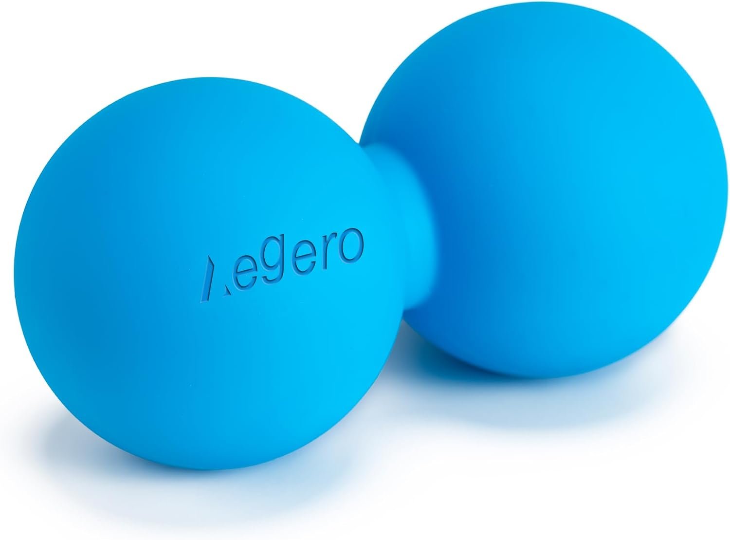 Peanut Massage Ball-Double Lacrosse Massage Ball (Blue Firm Ball)