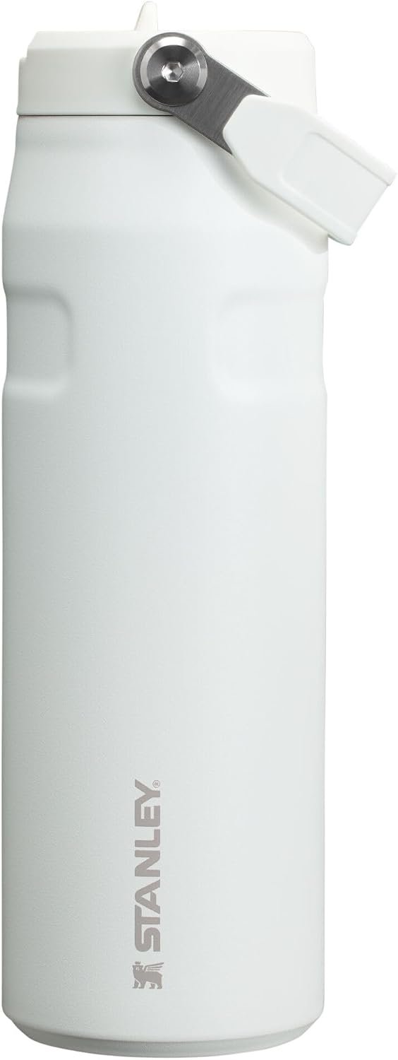 STANLEY IceFlow Flip Straw 2.0 Bottle, 24 oz, Frost