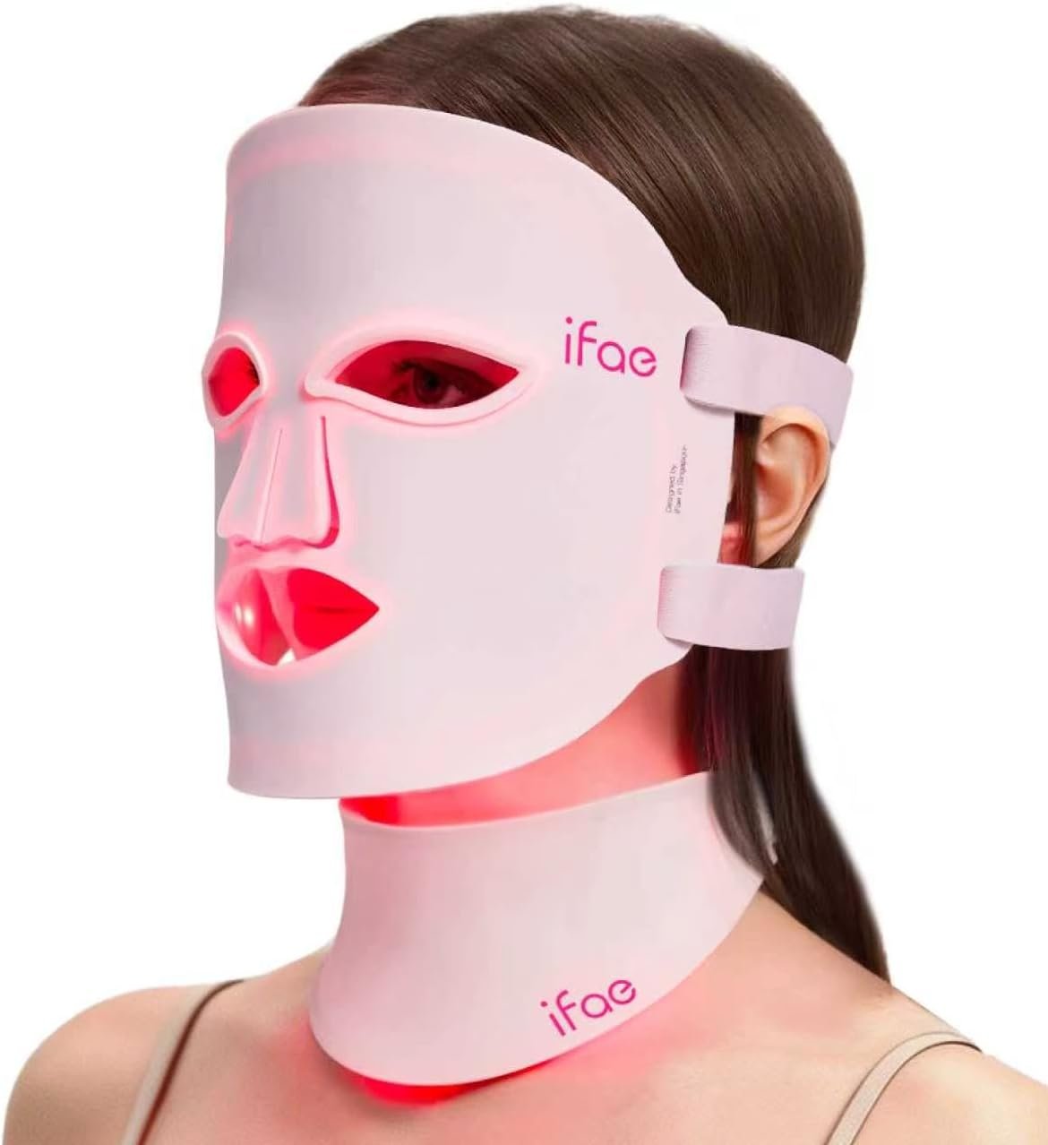 Red Light Therapy Mask for Face and Neck with 396 LEDs
