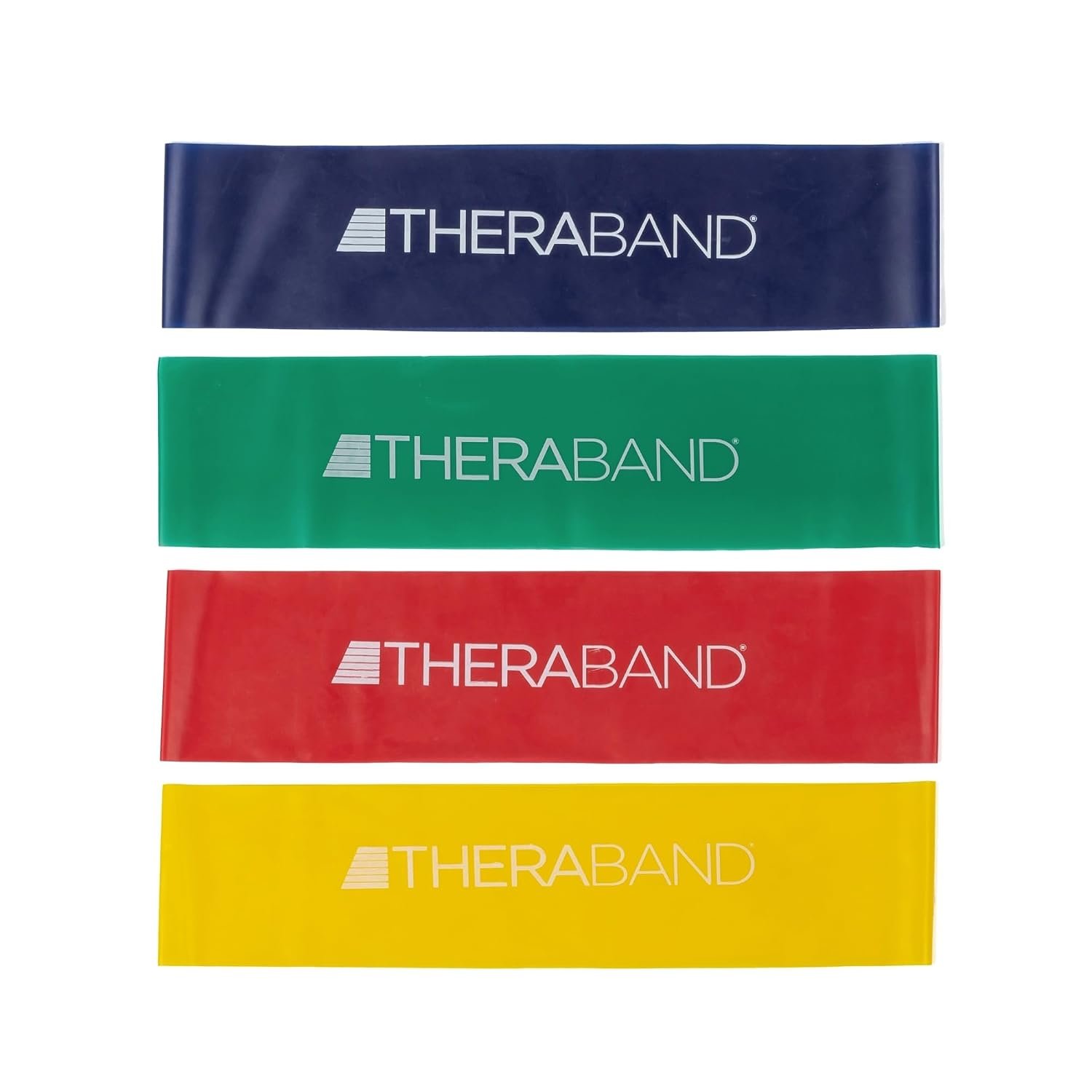 THERABAND Resistance Band Loop Set, 12″, Exercise, Workout, Therapy