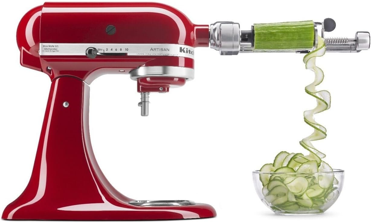 KitchenAid 7-Blade Fruit and Vegetable Spiralizer Attachment, KSM2APC
