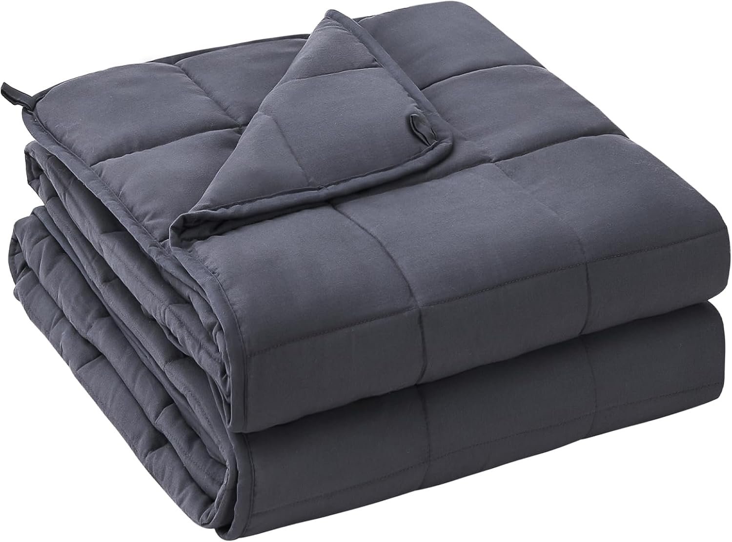 Yescool Weighted Blanket for Adults 25lbs Queen Size, 60″ x 80″, Grey