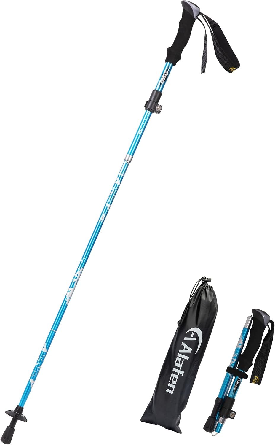 A ALAFEN 7075 Aluminum Folding Hiking Pole