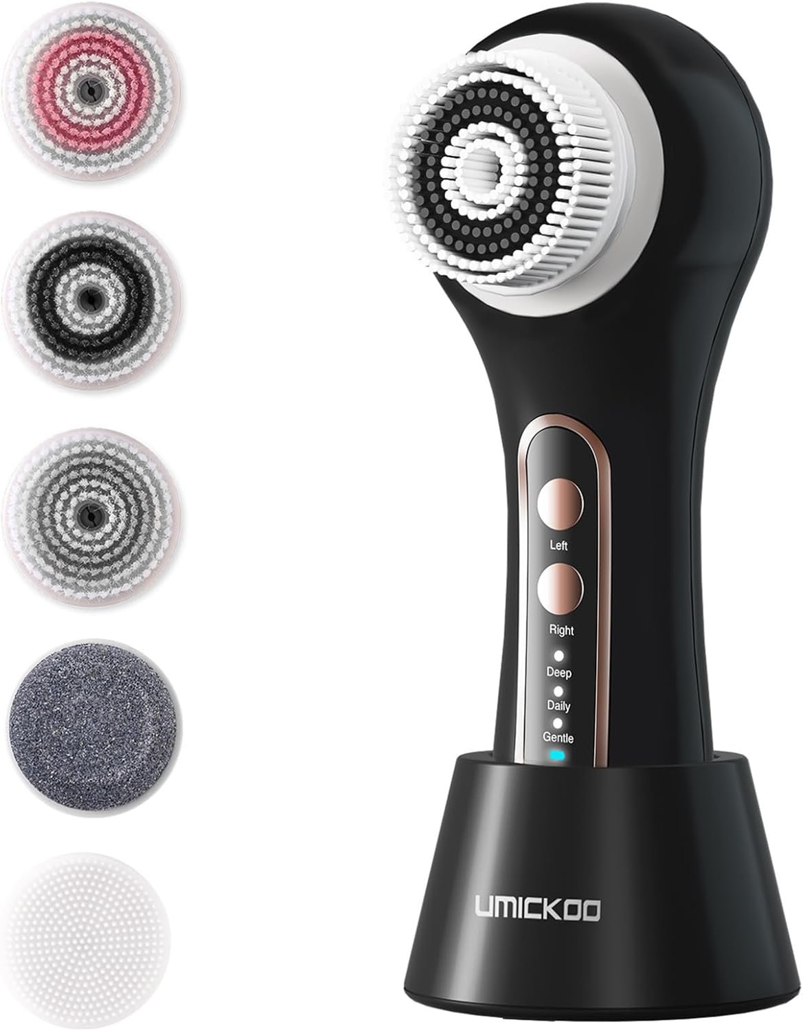 UMICKOO Rechargeable Rotating Face Scrubber