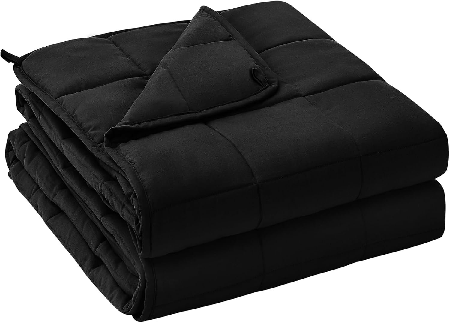 Yescool Weighted Throw Blanket for Adults 20lbs Queen, 60″ x 80″, Black
