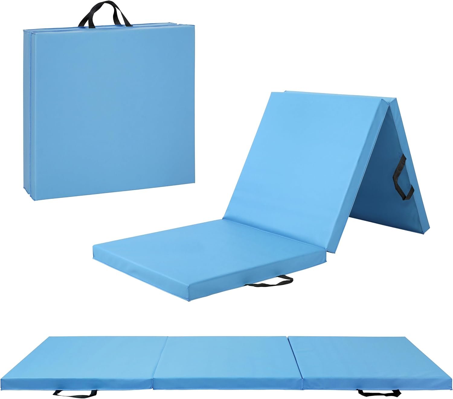 CAP Barbell All Purpose Folding Anti Tear Exercise Training Aerobic Fitness Gym & Gymnastics Balance Mat |2″ Thick – Multiple Sizes and Colors