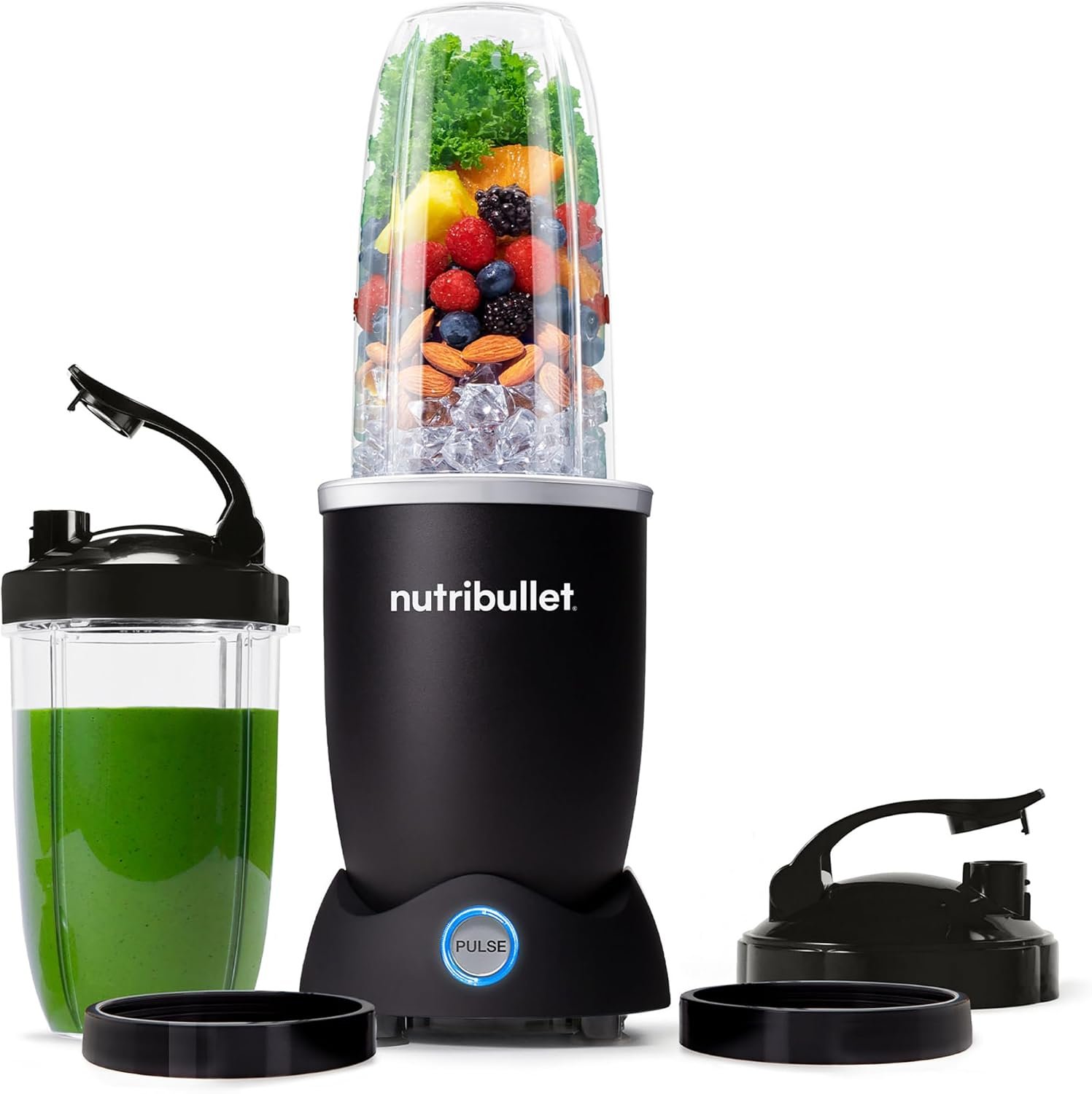 nutribullet Pro+ Personal Blender, Pulse, 1200W, Matte Black, N12-1001MK
