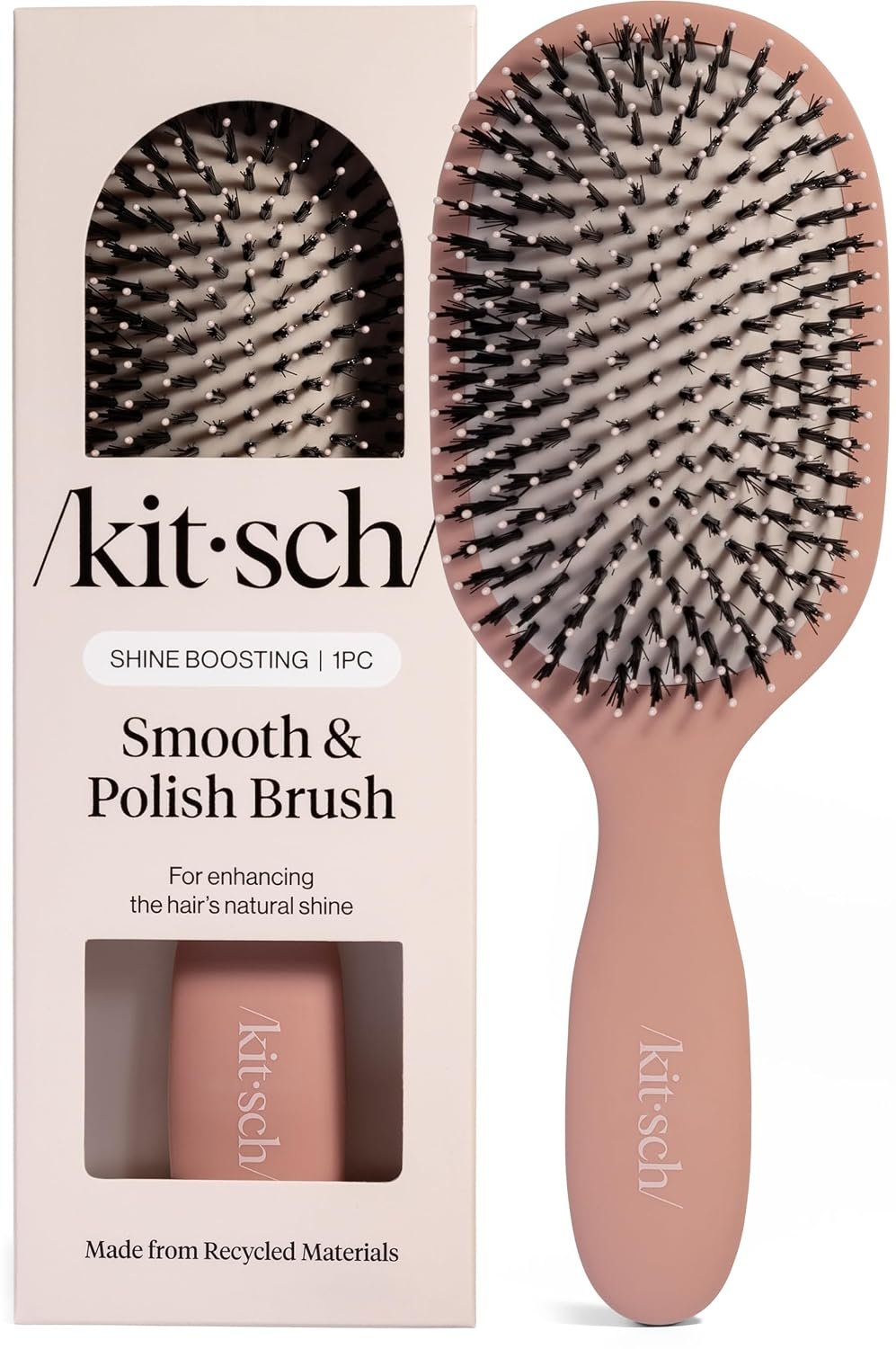 Kitsch Smooth & Polish Hair Brushes For Women and Men – Terracotta
