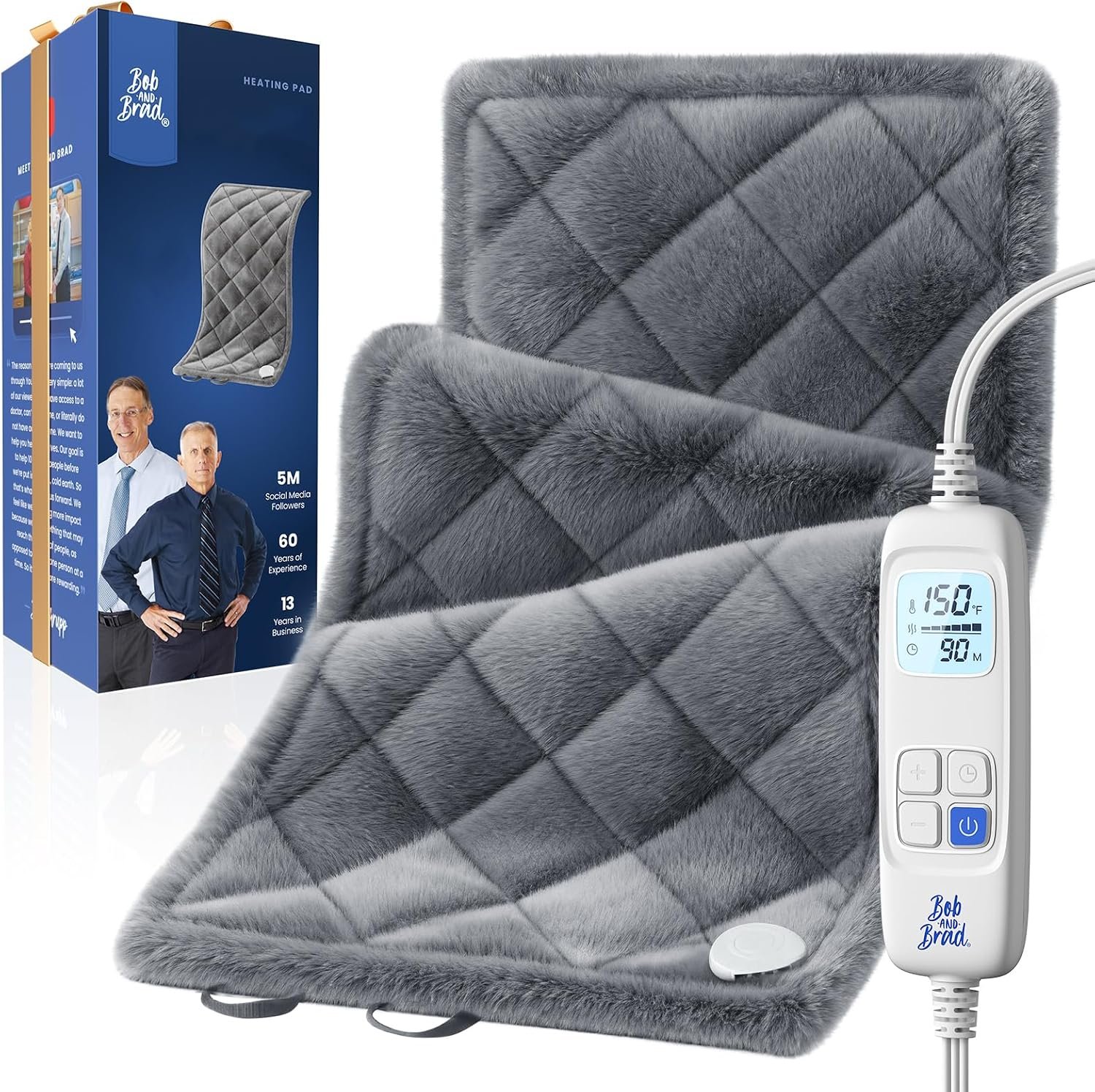 BOB AND BRAD TheraHeat Far Infrared Weighted Heating Pad, FSA Eligible