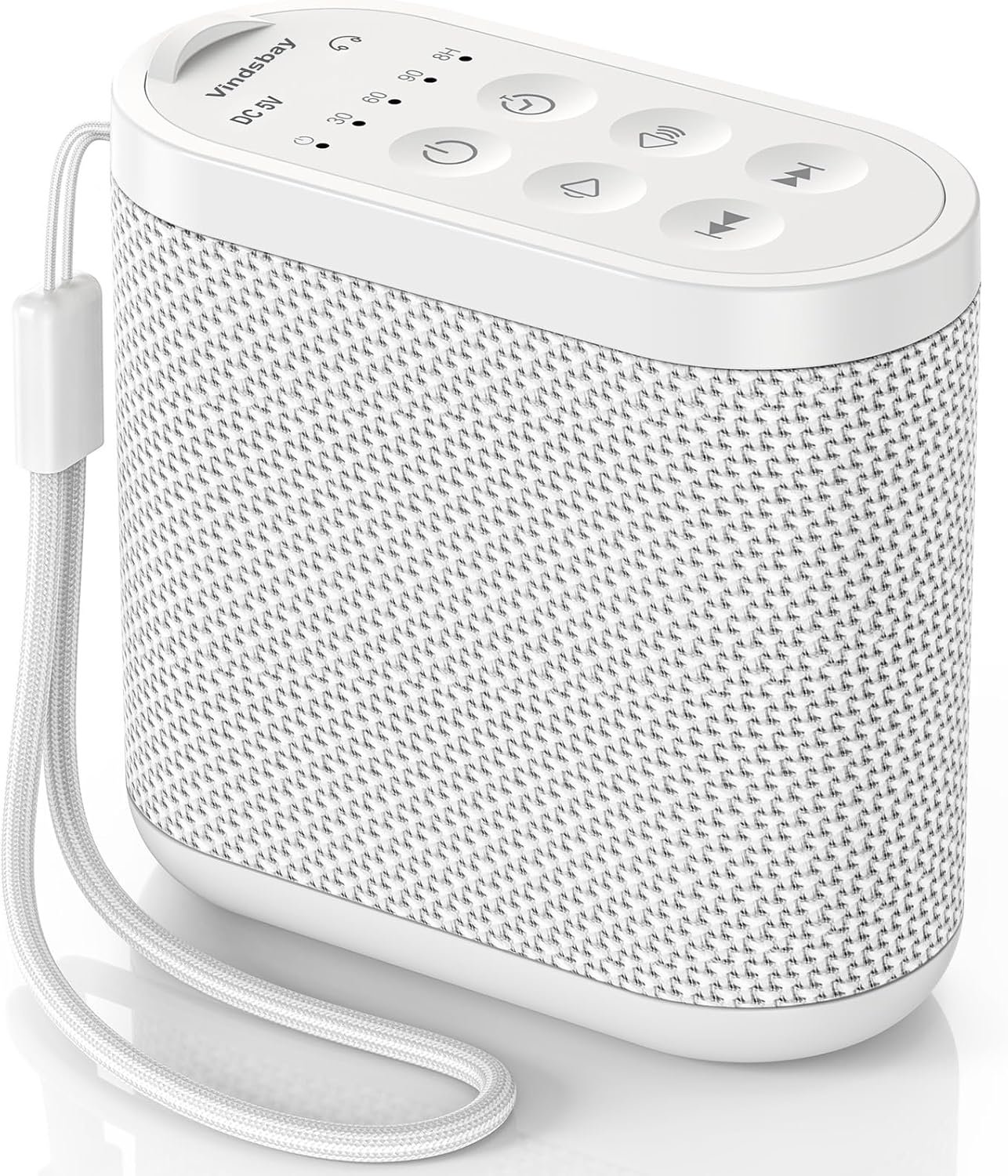 Portable Travel Sound Machine White Noise Machine for Sleeping : Super Long-Lasting & Rechargeable Battery, Headphone Jack, 21 Sounds, Noise Canceling for Office Privacy, Home, Adults, Baby, Gift