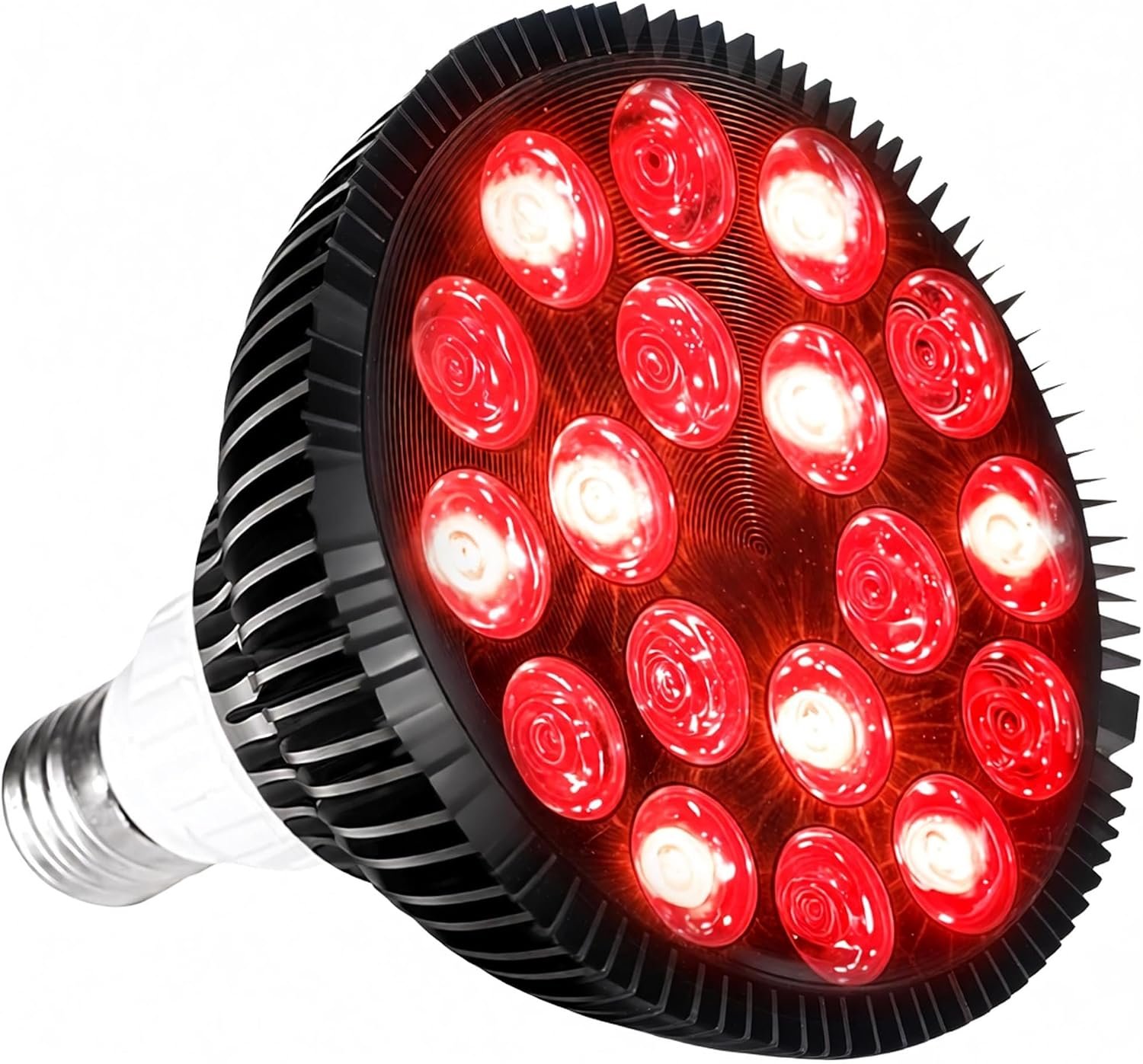 Lifepro Infraglow Red Light Therapy Bulb – 18 LEDs Red Light Therapy Lamp