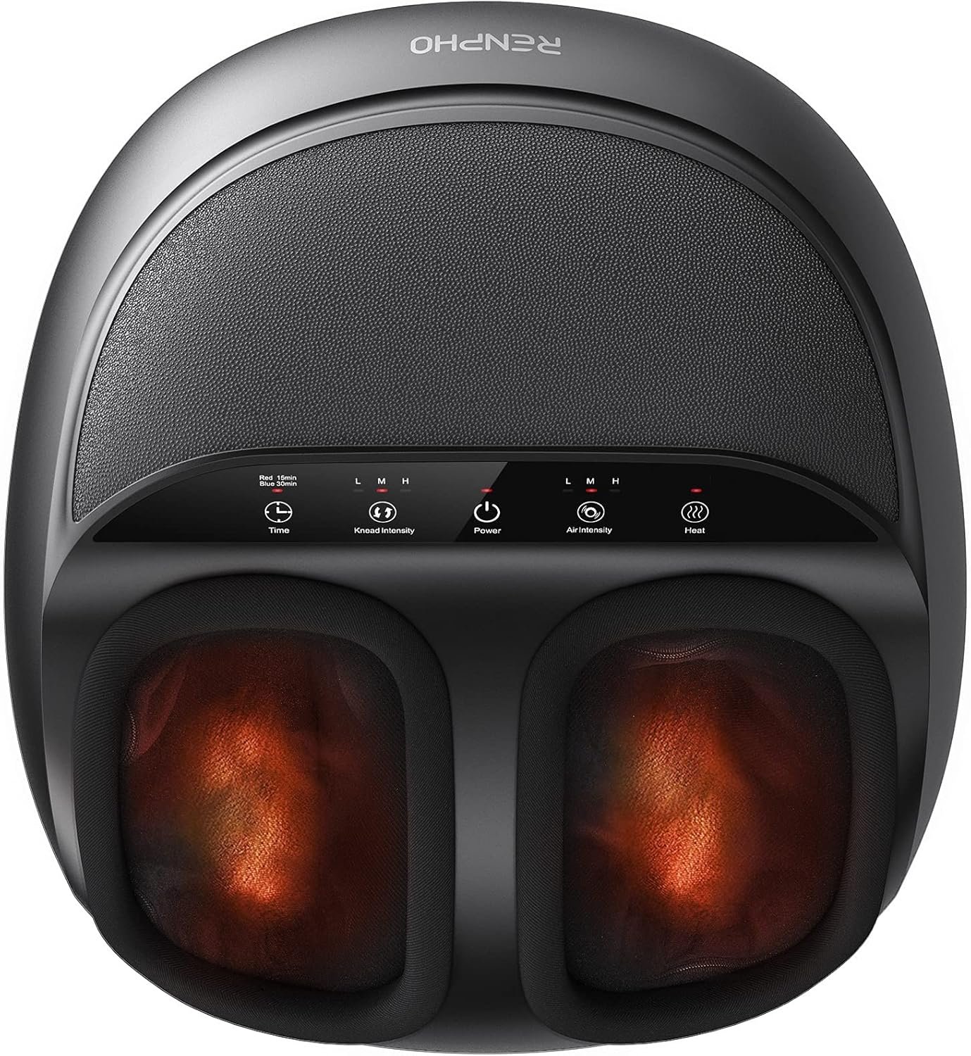 RENPHO Full Foot Massager with Heat, Deep Shiatsu for Plantar Fasciitis