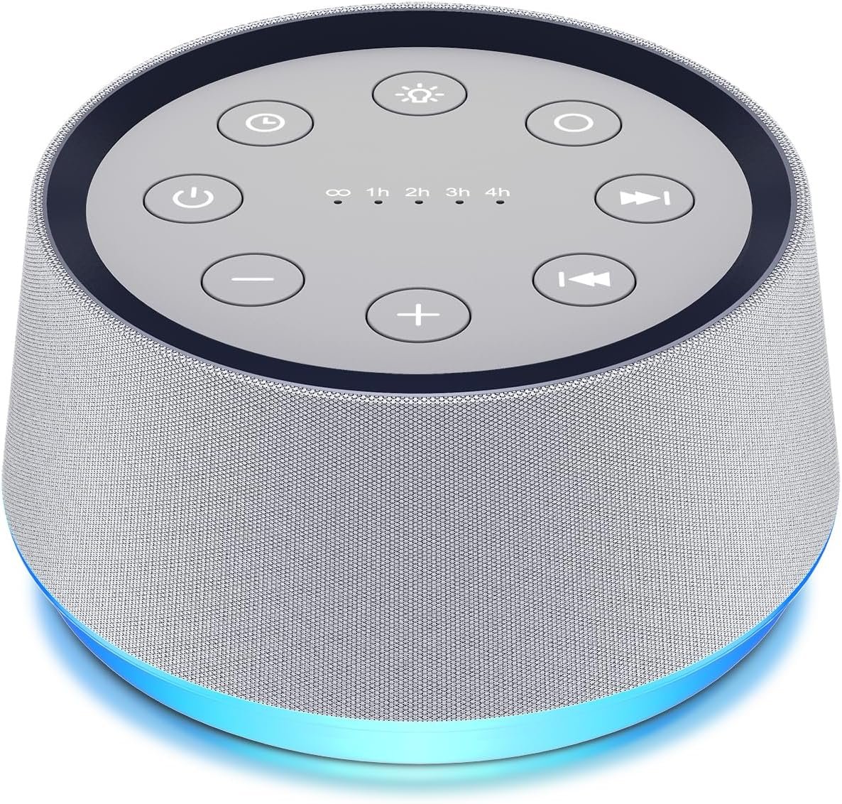 Brown Noise Sound Machine 30 Soothing Sounds White Noise Machine with 12 Night Light Colors Sleep Sound Machine for Adults Baby Kids Noise Canceling for Office Home Auto-Off Timer