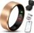 Smart Ring 2.0 for Men Women, Sleep & Fitness Tracker, Warm Gold 12