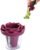 3D Handheld Spiral Long Vegetable Slicer With Rose Shape (Rose Red)