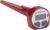 GoodCook Everyday Digital Food Thermometer Instant Read with Stainless Steel Probe, Fahrenheit & Celsius Display & Includes Storage Sleeve, Red
