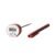 Taylor Waterproof Digital Instant Read Thermometer For Cooking, BBQ, Grilling, Baking, And Meat, Comes With Pocket Sleeve Clip, Red