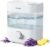Humidifiers for Bedroom, 2L Tank for 15H, 20dB Quiet Mist Time, Dual Nozzles, Auto Shut-Off, Rotate to Adjust Mist Intensity, Rapid Ultrasonic Humidification for Baby Nursery and Plant (White)