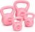 BalanceFrom Vinyl Kettlebell Set, 30/45/50/75 Pound Options – Cement-Filled Strength Training Weights with Ergonomic Grip and Color Coding for Full Body Fitness at Home or Gym