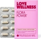 Love Wellness Flora Power | Vaginal Probiotic Suppositories | 10 Count