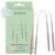 Boka Stainless Steel Tongue Scraper – Rose Gold Tone, Silver Tone – 2 Pack
