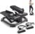 Sunny Health & Fitness Smart Power Stepper with Resistance Bands for Cardio