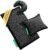 Pranamat Acupressure Large Mat with Regular & Moon Pillow Set, Premium Acupressure Therapy for Pain Relief and Relaxation, Handcrafted in Europe with Sustainable and Natural Materials (Obsidian)