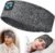 Perytong Sleeping Headphones Bluetooth Headband, Soft Long Time Play Sleeping Headsets with Built in Speakers Perfect for Workout,Running,Yoga,Travel, Darkgray